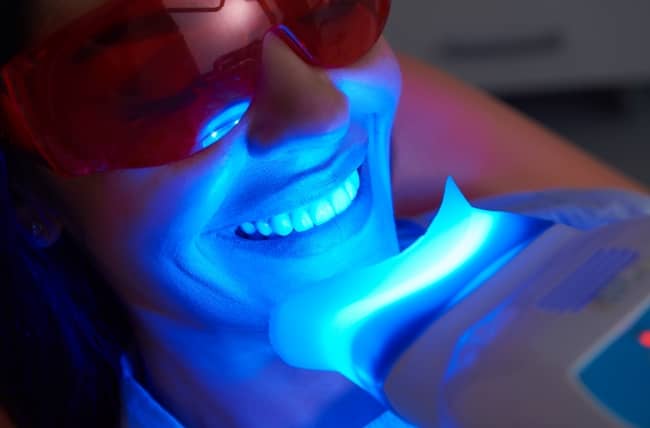Keep your whitening sessions short and make sure to follow instructions regarding usage and frequency.